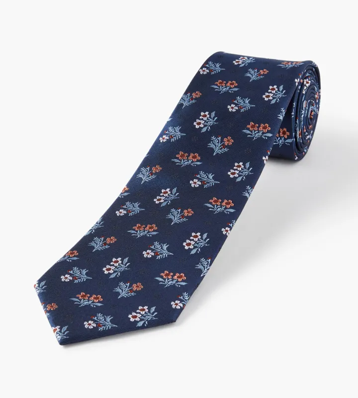 Floral Tie made by George Richards