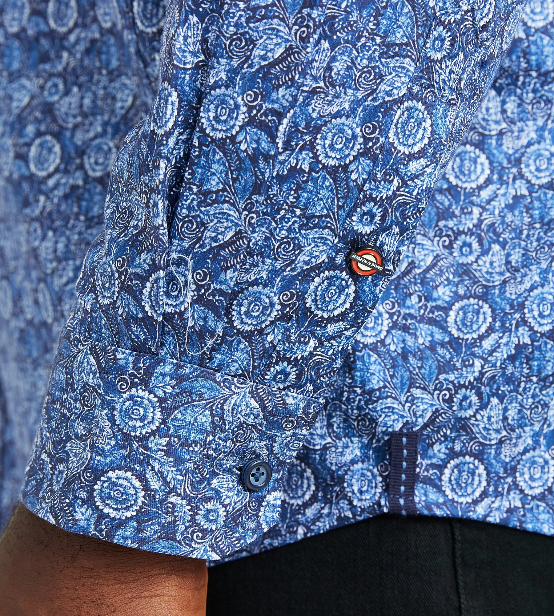 Allover Floral Printed Shirt sold by George Richards product image thumbnail 3