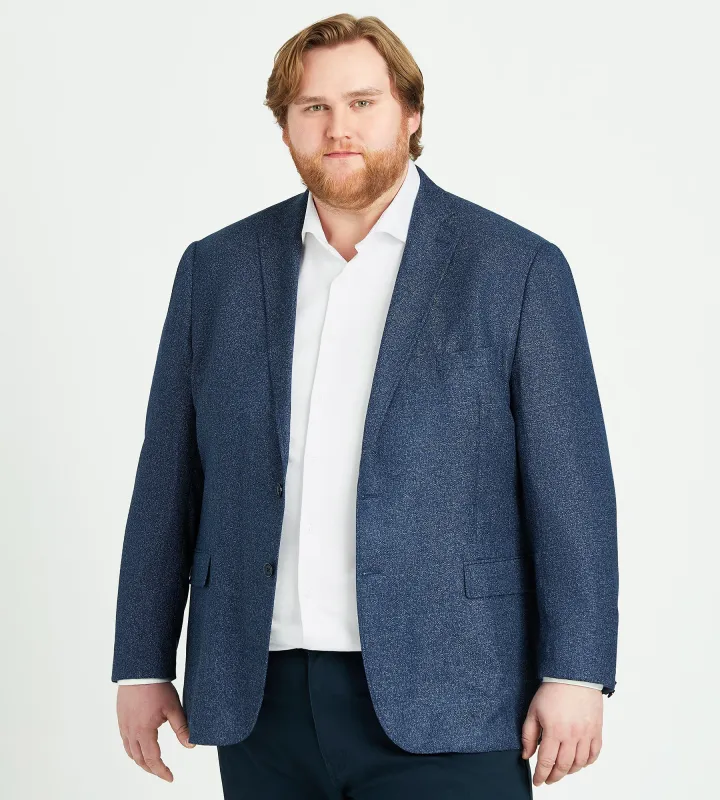 Modern Fit Neat Woven Sport Jacket made by George Richards