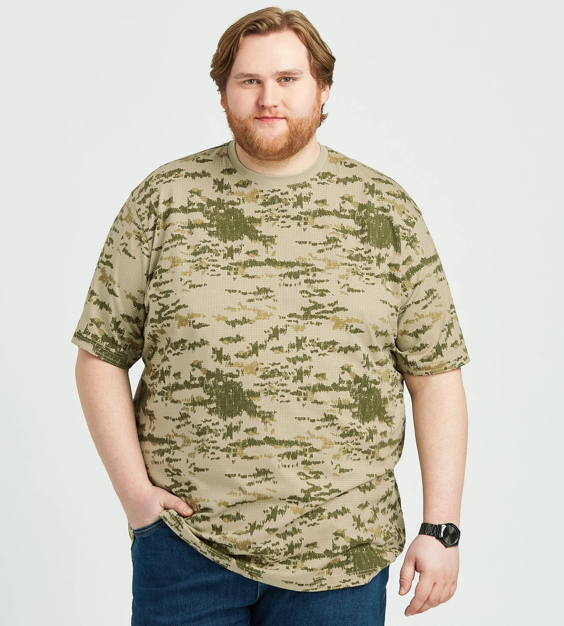 Ultimate Printed Crew Neck Tee sold by George Richards