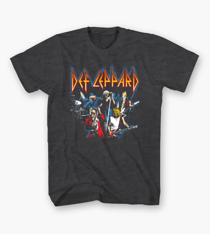 Def Leppard Graphic Tee made by George Richards