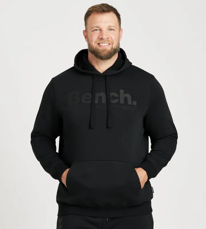 Raised Rubber Print Hoodie made by Bench