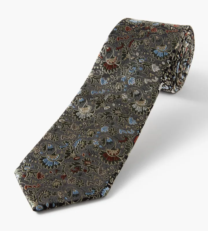 Floral Tie made by George Richards