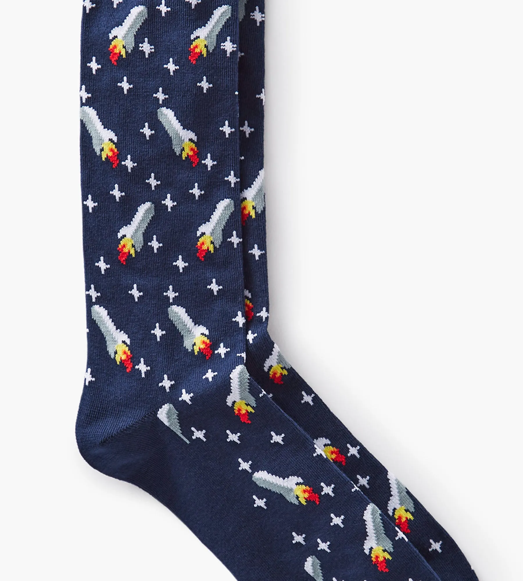 Rocketship Space Socks sold by George Richards product image thumbnail 2