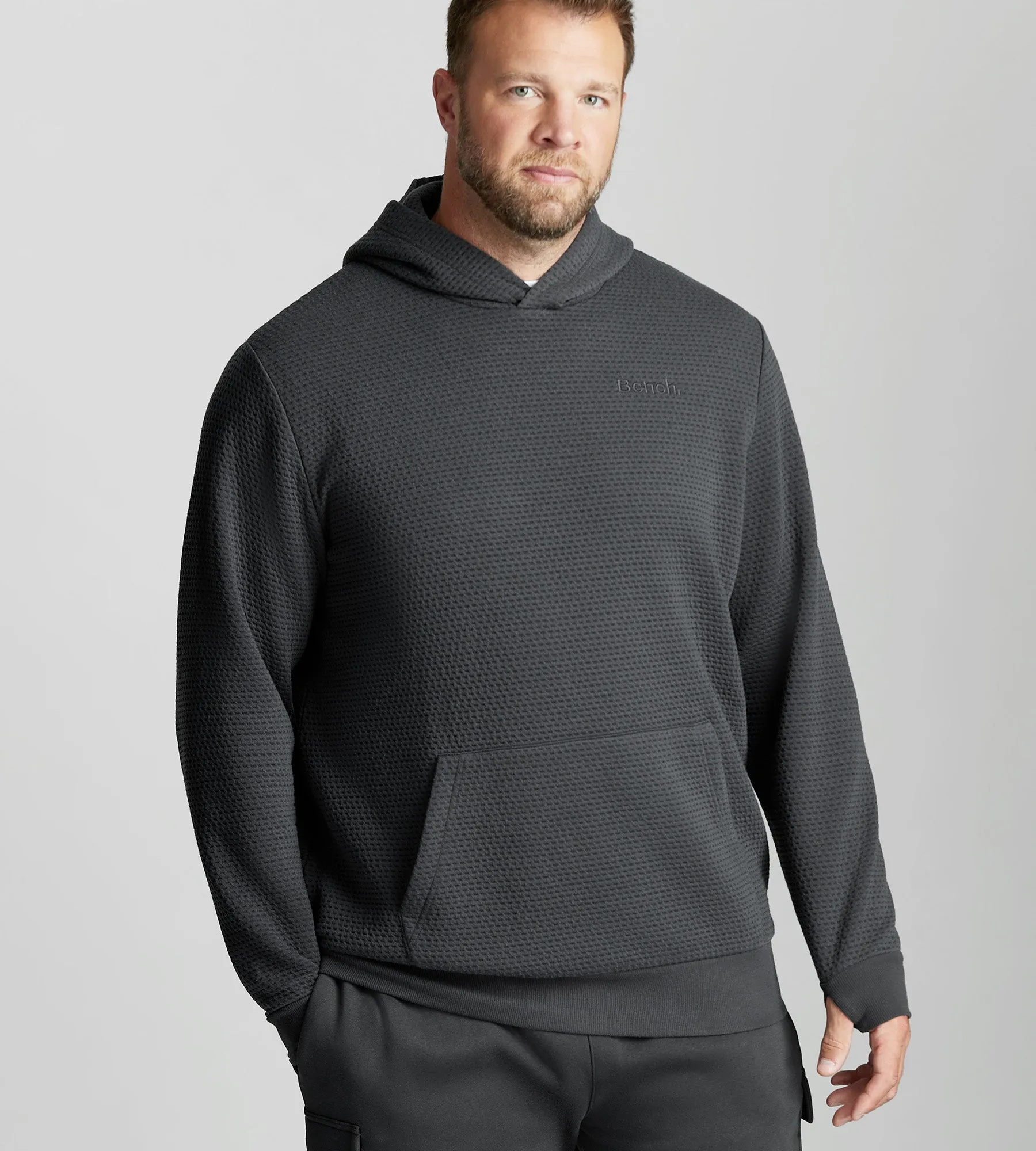 Waffle Textured Hoodie sold by George Richards