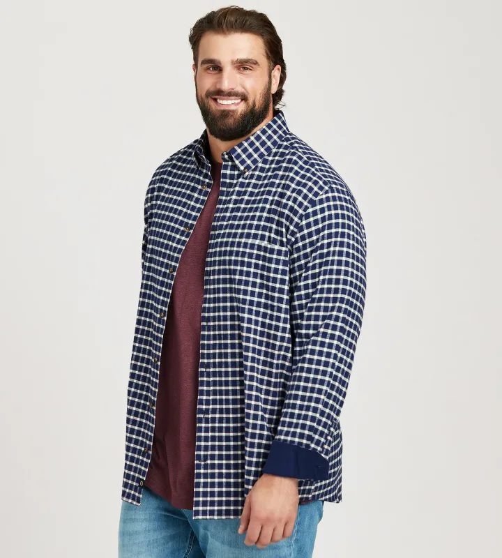 Plaid Flannel Shirt made by George Richards