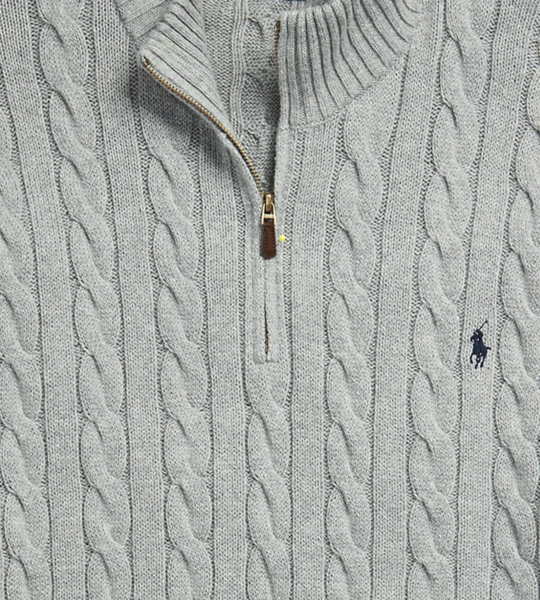 Cable 1/4 Zip Sweater sold by George Richards product image thumbnail 2