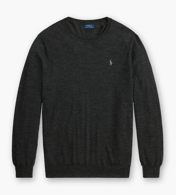 Merino Wool Crewneck Sweater made by Polo by Ralph Lauren