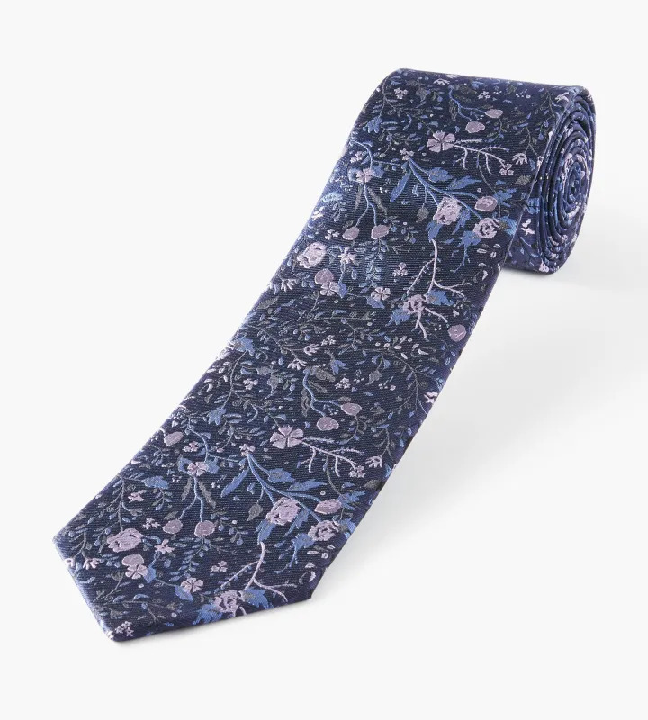 Floral Tie made by George Richards