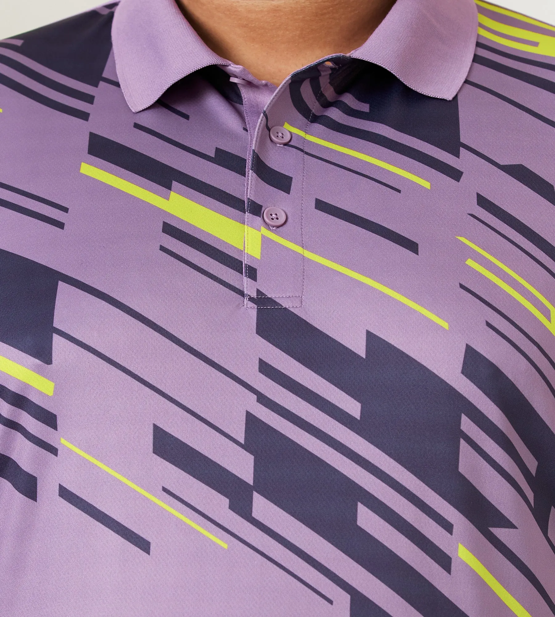 Active Diagonal Pixelated Polo sold by George Richards product image thumbnail 2