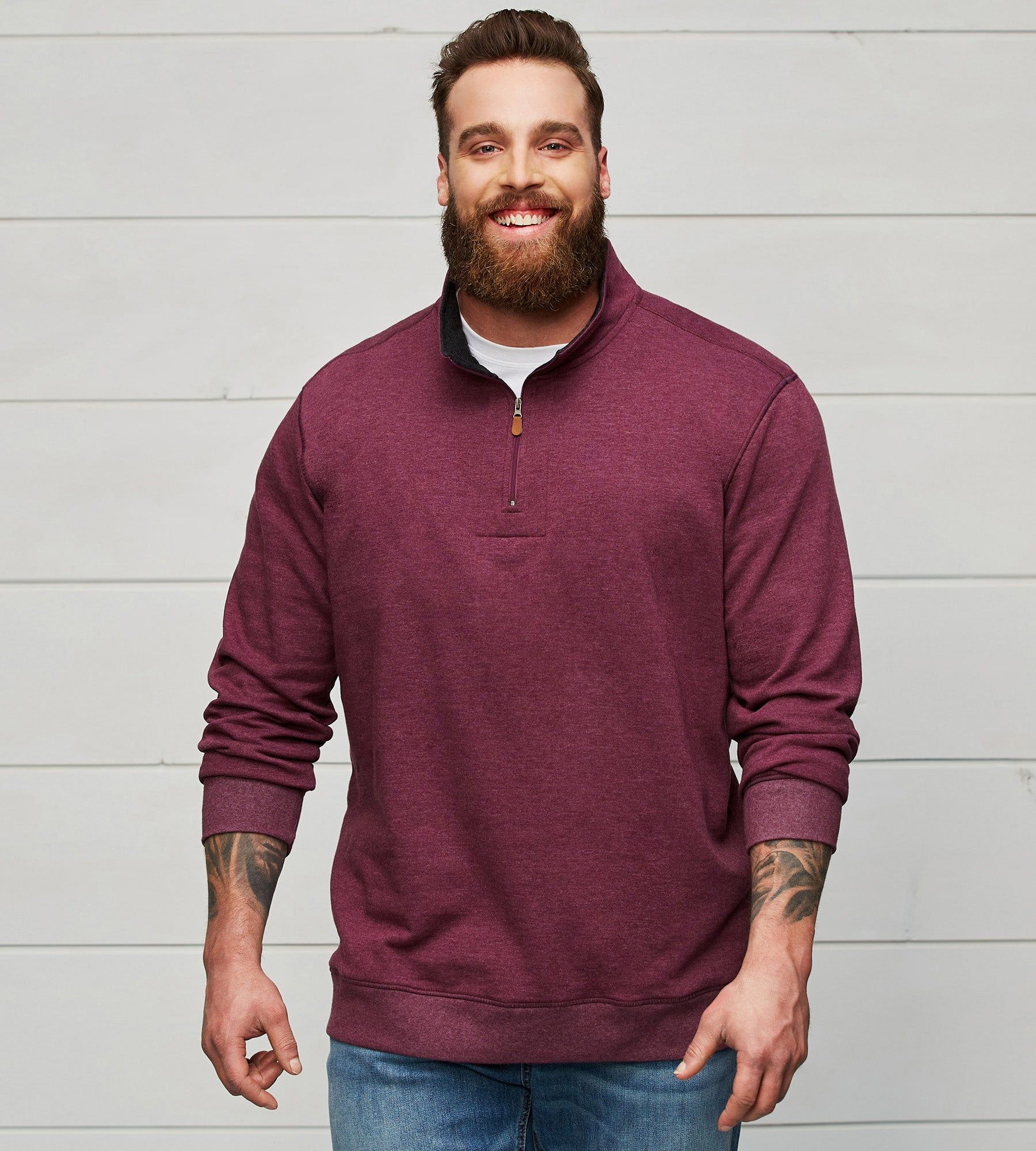 Quarter-Zip Pullover sold by George Richards product image thumbnail 7