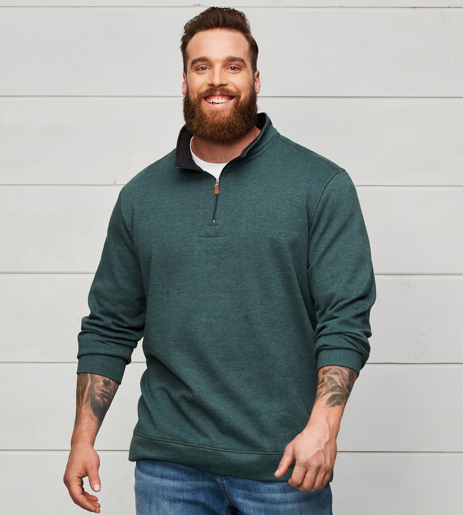 Quarter-Zip Pullover sold by George Richards product image thumbnail 5