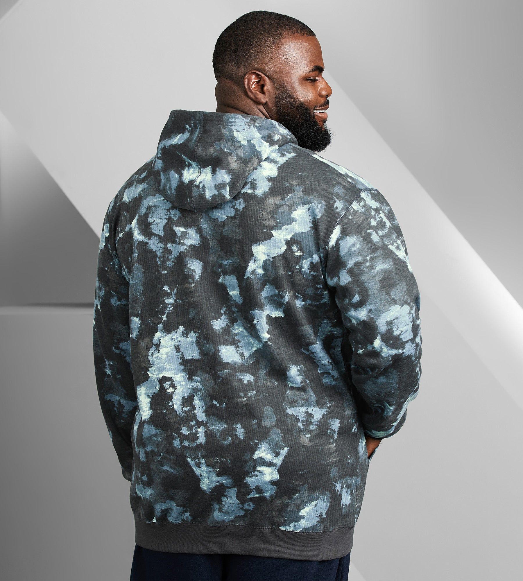 Camo All Over Print Hoodie sold by George Richards product image thumbnail 3