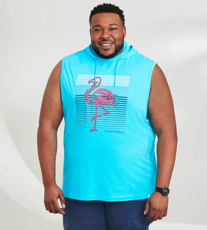 Tropical Sleeveless Graphic Tee sold by George Richards