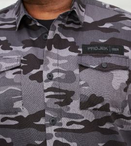 Button-Up Camo Shacket sold by George Richards