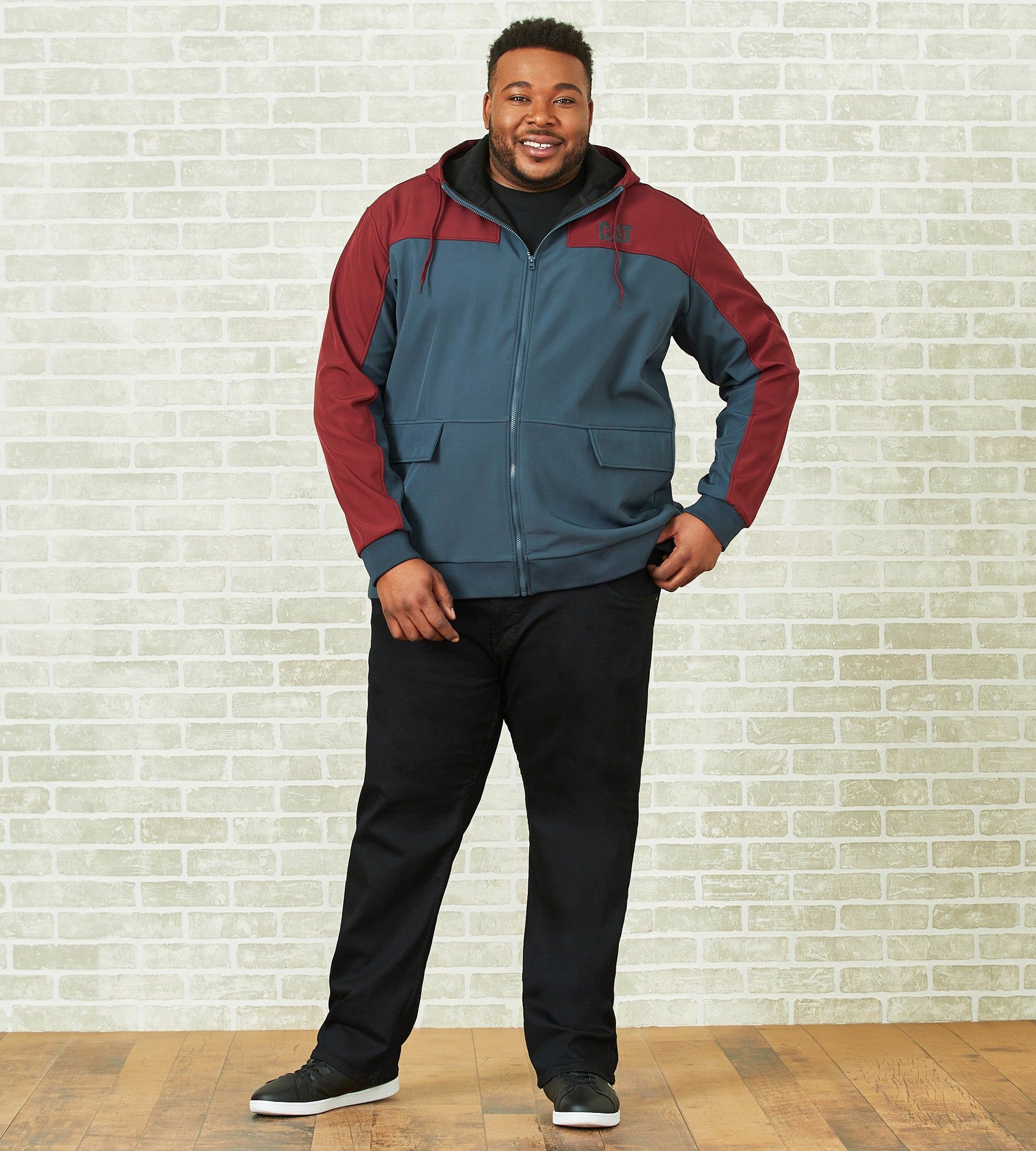 Micro Fleece Bonded Softshell Jacket sold by George Richards product image thumbnail 4