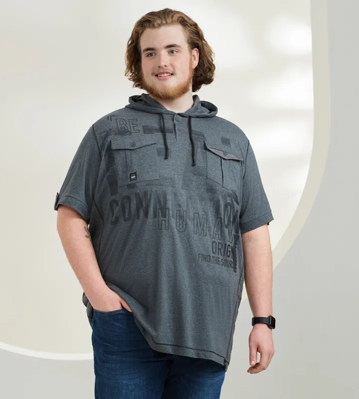 Hooded Graphic Tee sold by George Richards