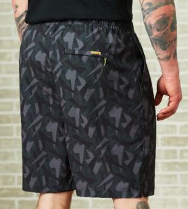 Abstract Print Swim Shorts sold by George Richards