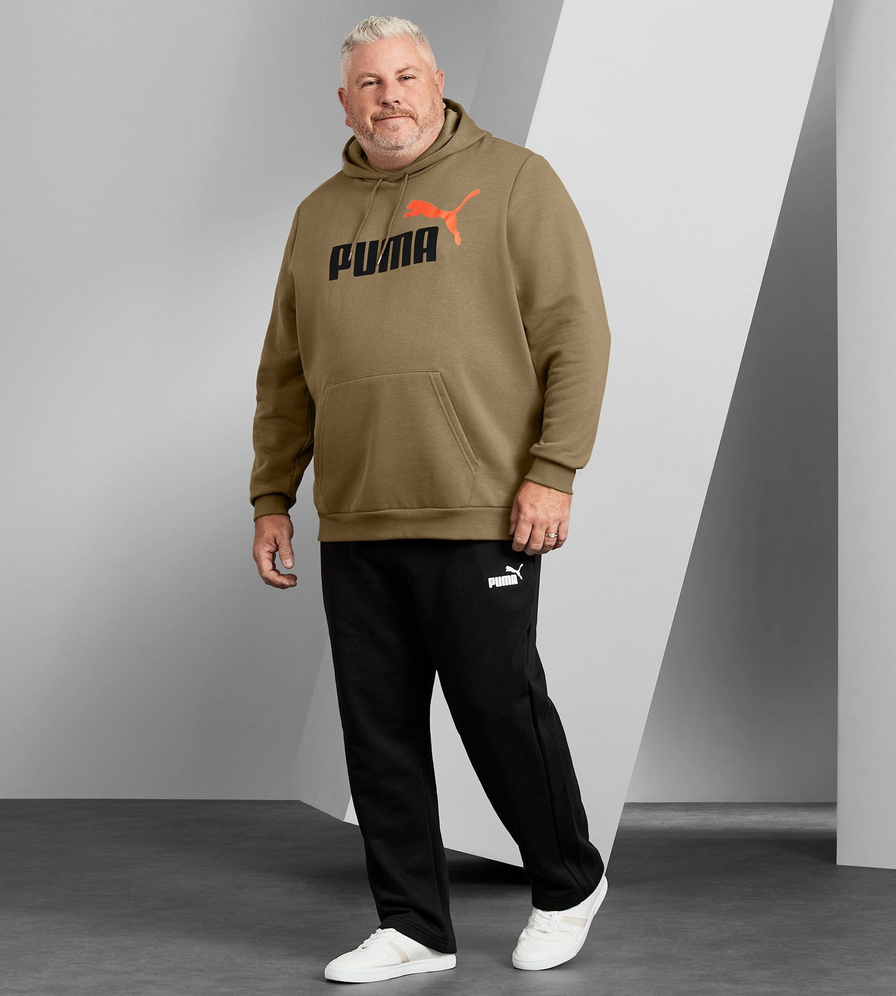 Essentials 2-Colour Logo Hoodie sold by George Richards product image thumbnail 4