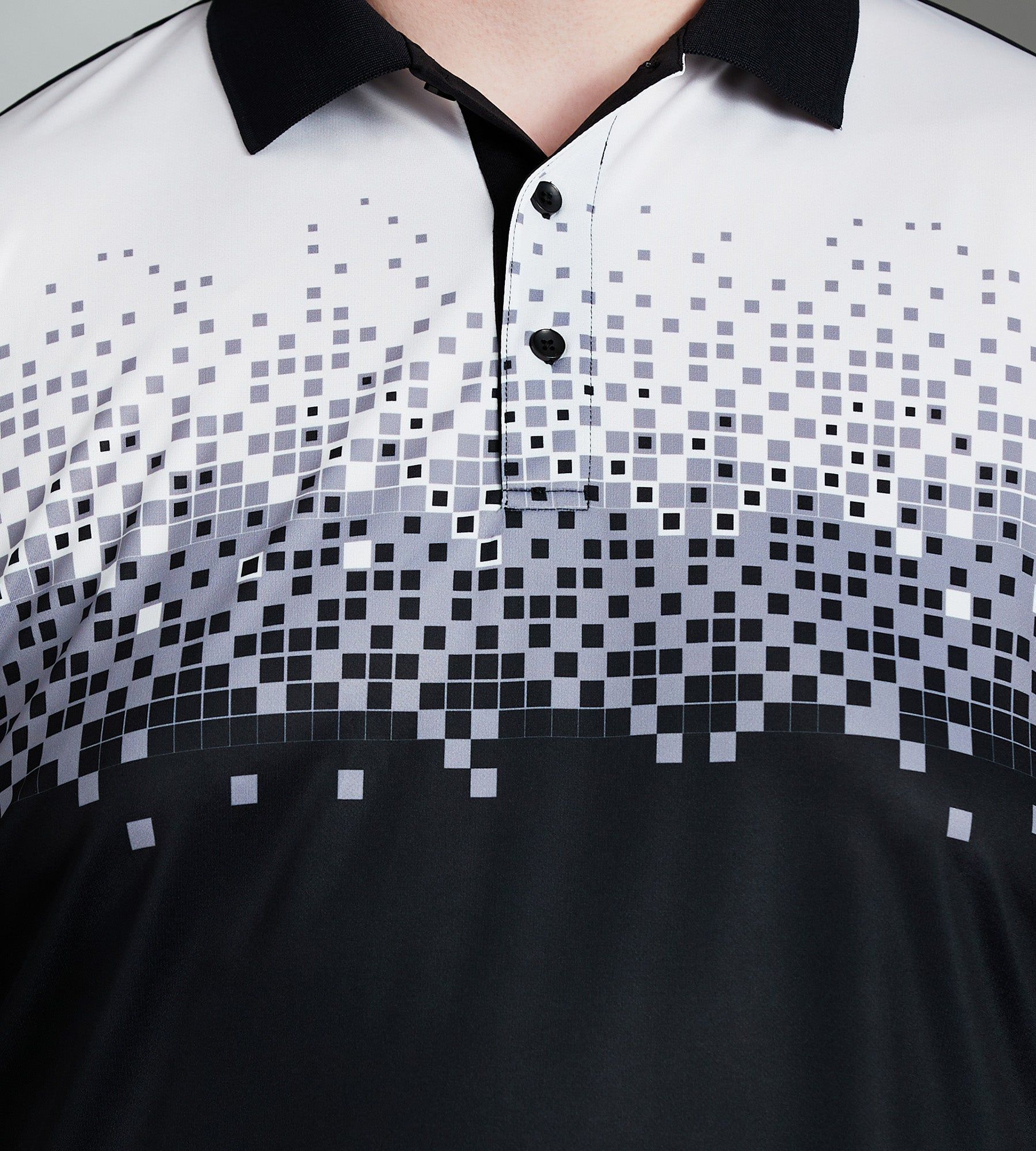 Active Gradient Pixel Print Polo sold by George Richards product image thumbnail 2