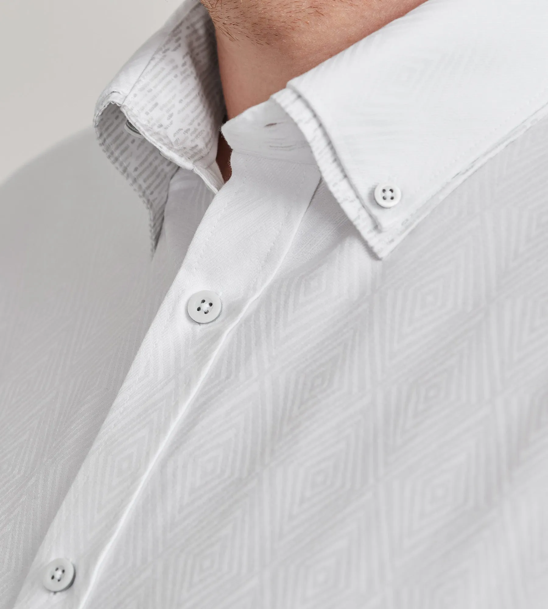 Double Collar Sport Shirt sold by George Richards product image thumbnail 4