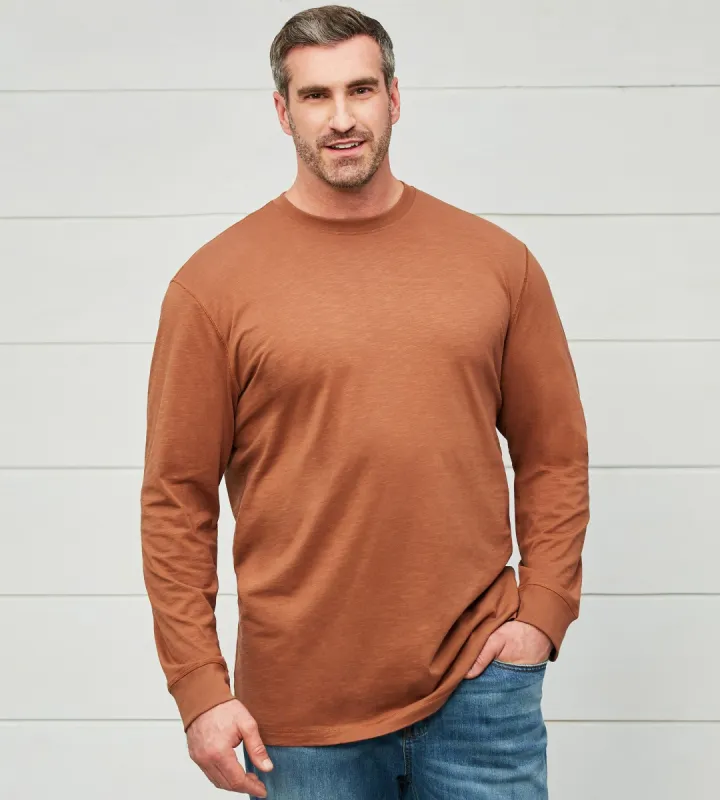 Long Sleeve Textured Tee sold by George Richards