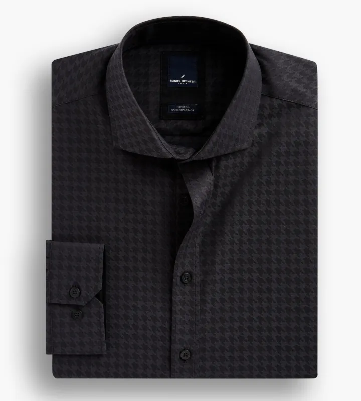 Modern Fit Non-Iron Tonal Dress Shirt sold by George Richards