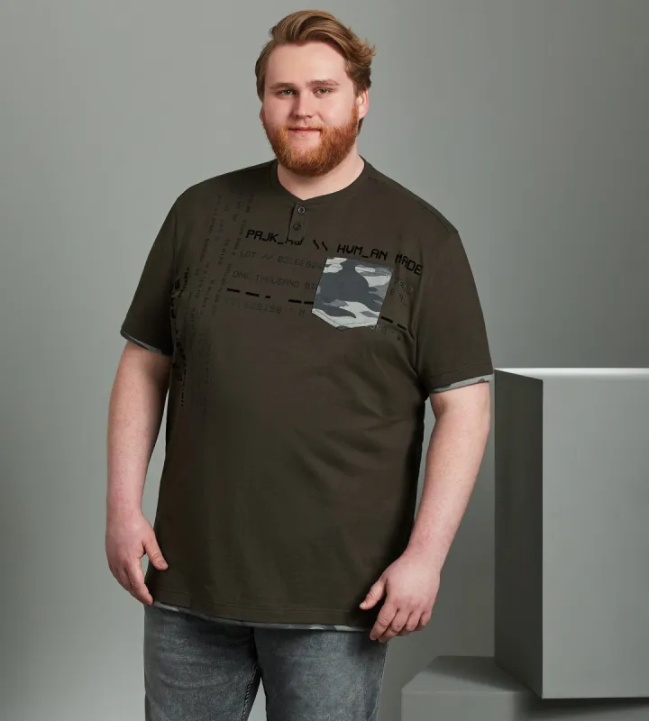 Graphic Henley sold by George Richards