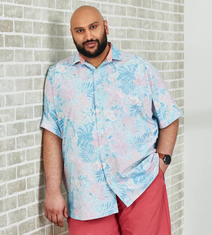 Nova Wave Bloom Short Sleeve Shirt sold by George Richards