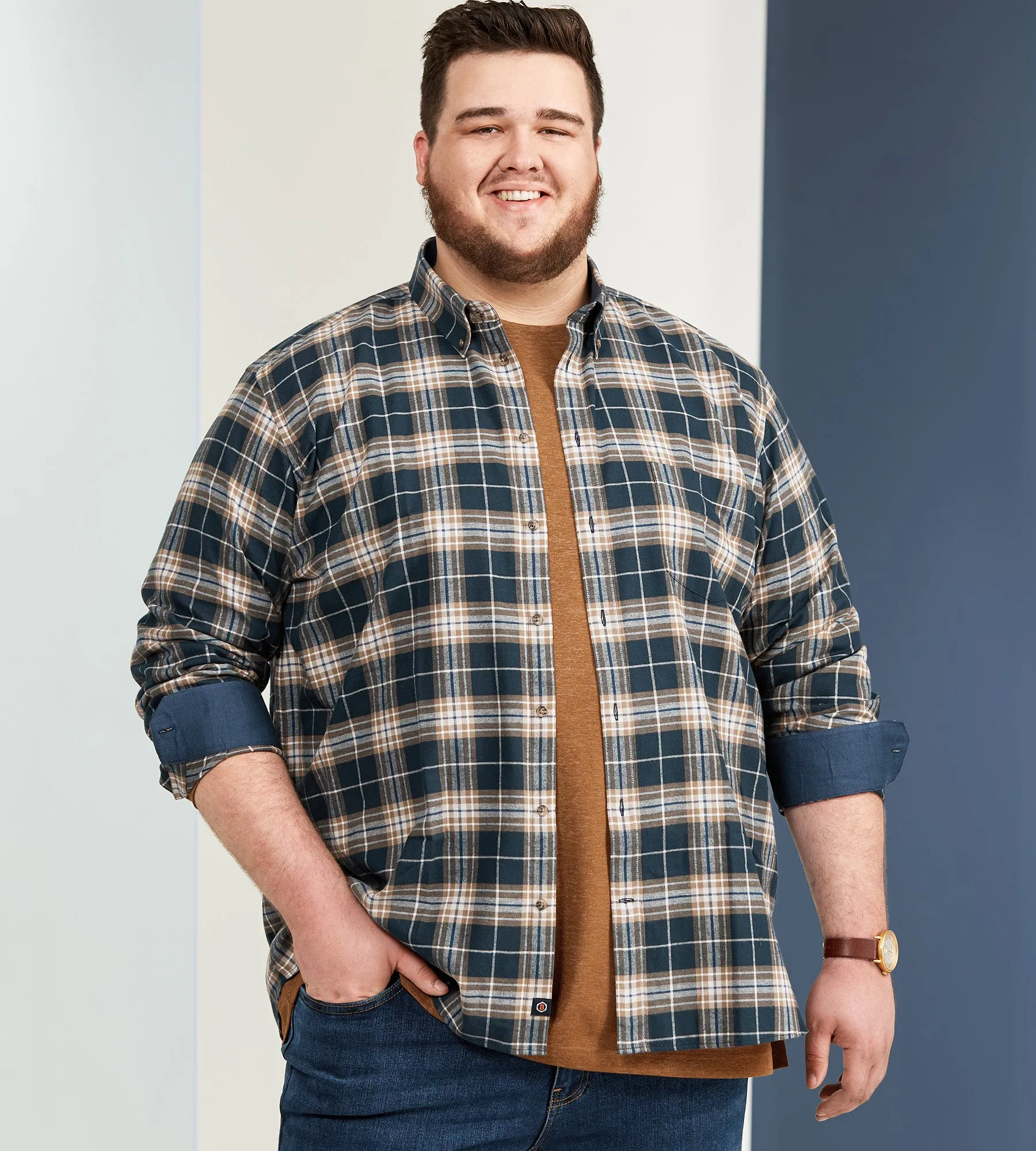 Plaid Flannel Shirt sold by George Richards