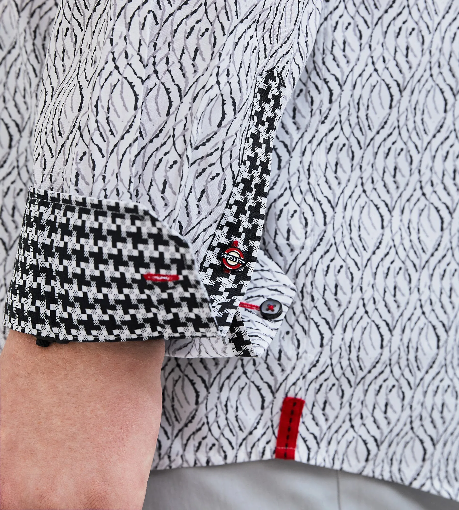 Double-Collar Long Sleeve Sport Shirt sold by George Richards product image thumbnail 4