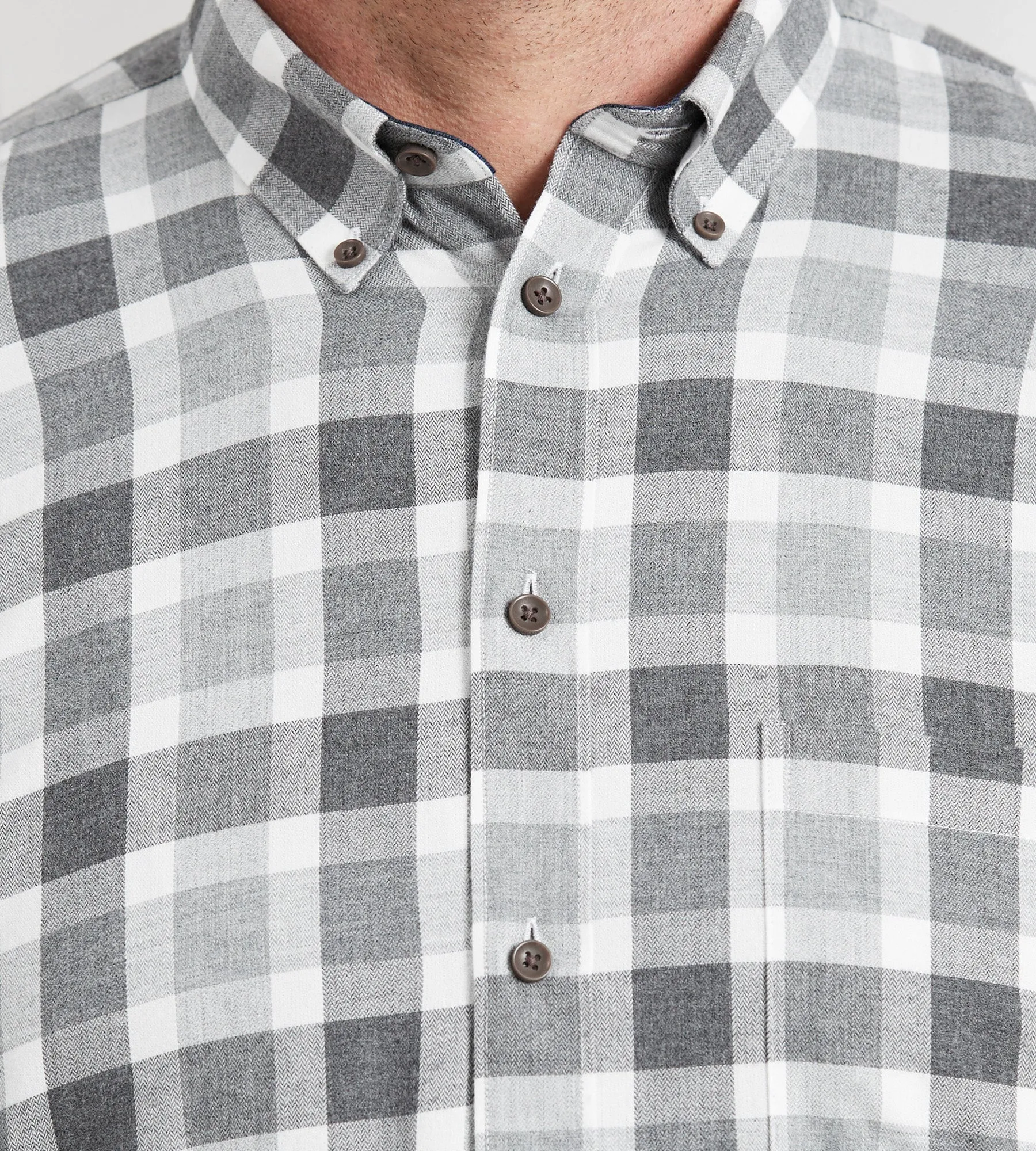 Plaid Flannel Shirt sold by George Richards product image thumbnail 2