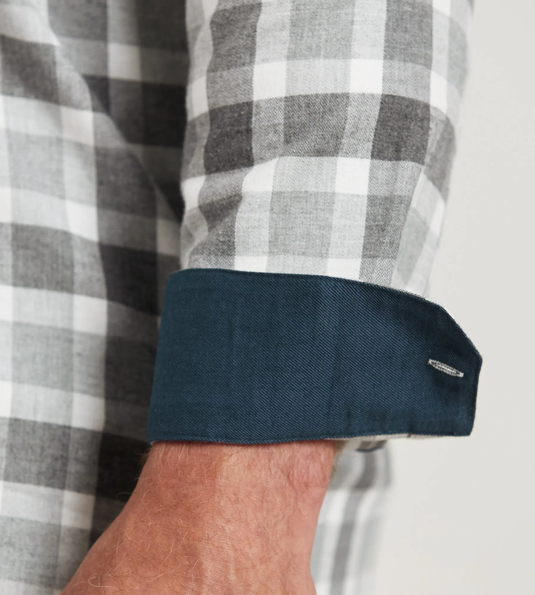 Plaid Flannel Shirt sold by George Richards product image thumbnail 4