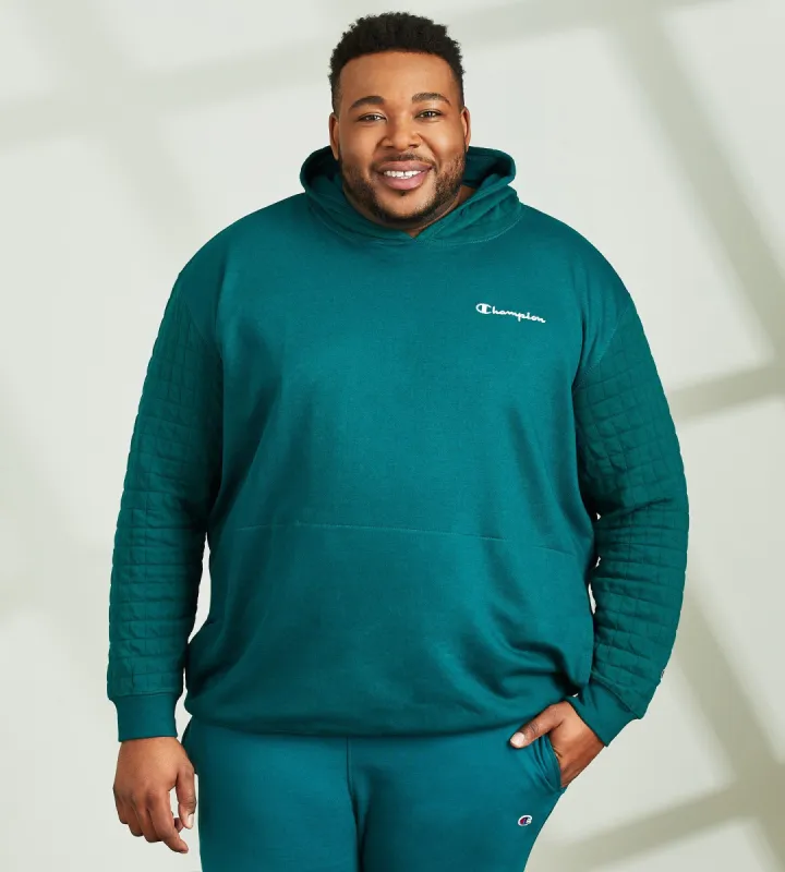 Quilted Fleece Hoodie sold by George Richards