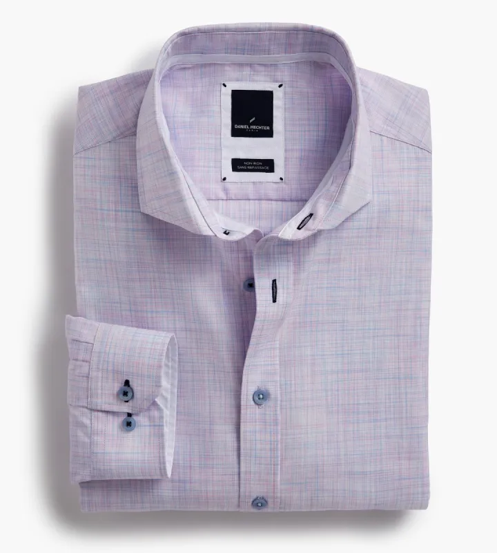 Modern Fit Non-Iron Tonal Dress Shirt sold by George Richards