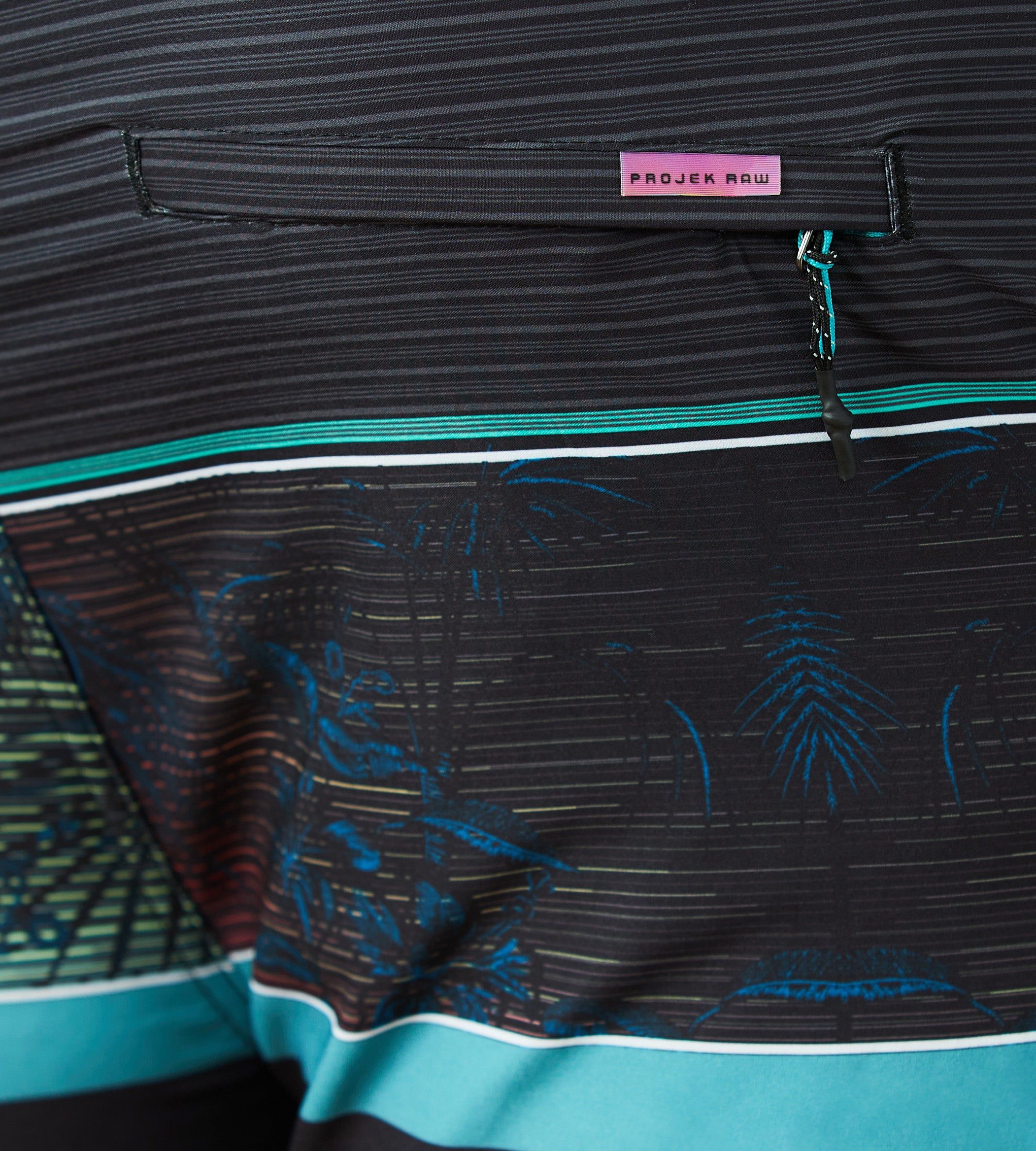 Tropical Print Swim Shorts sold by Mr. Big and Tall product image thumbnail 4