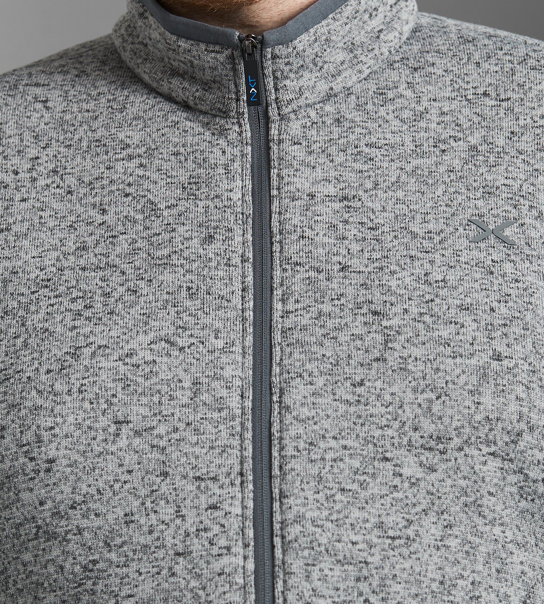 Full-Zip Sweater Knit sold by Mr. Big and Tall product image thumbnail 4