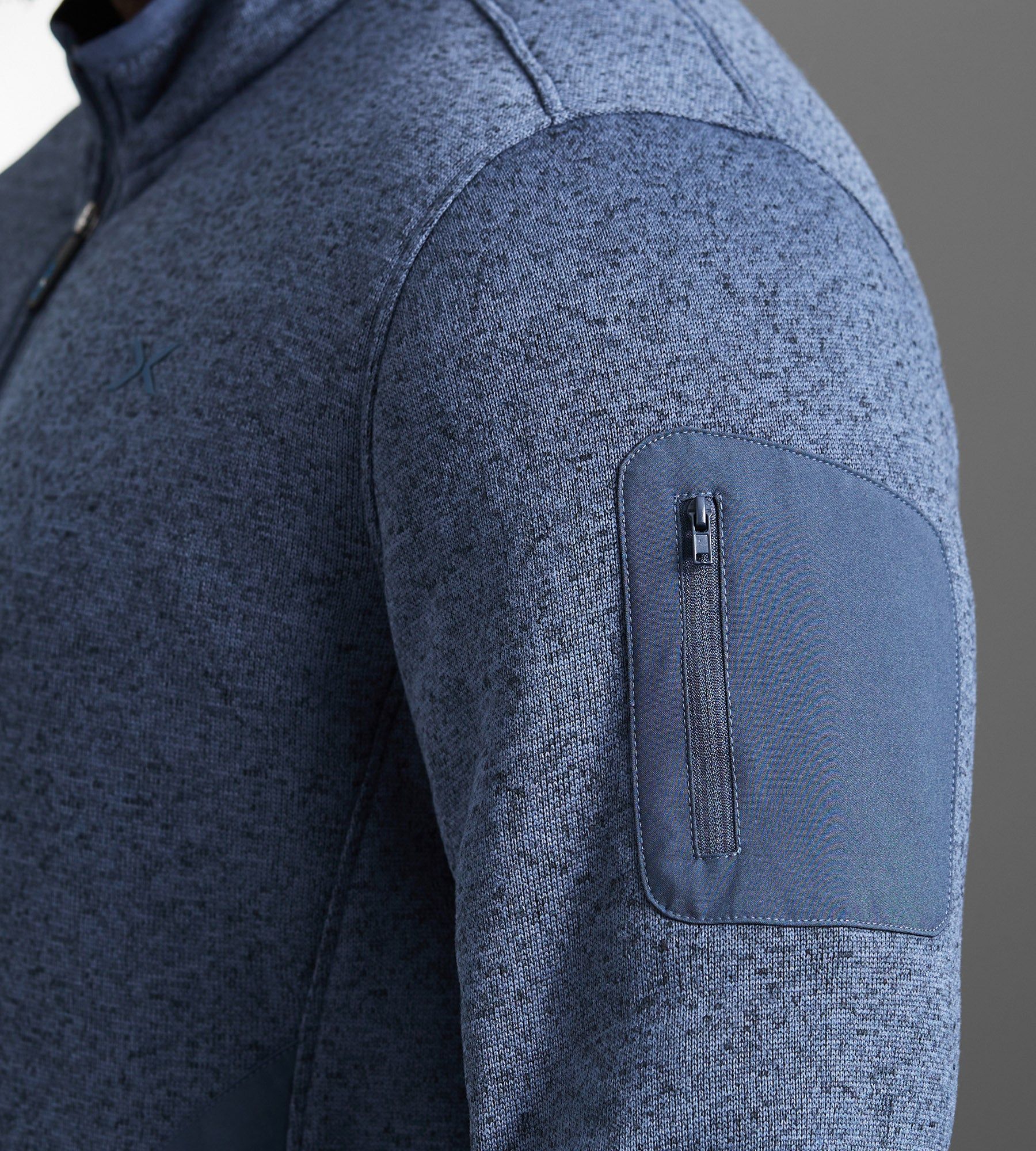 Full-Zip Sweater Knit sold by Mr. Big and Tall product image thumbnail 3