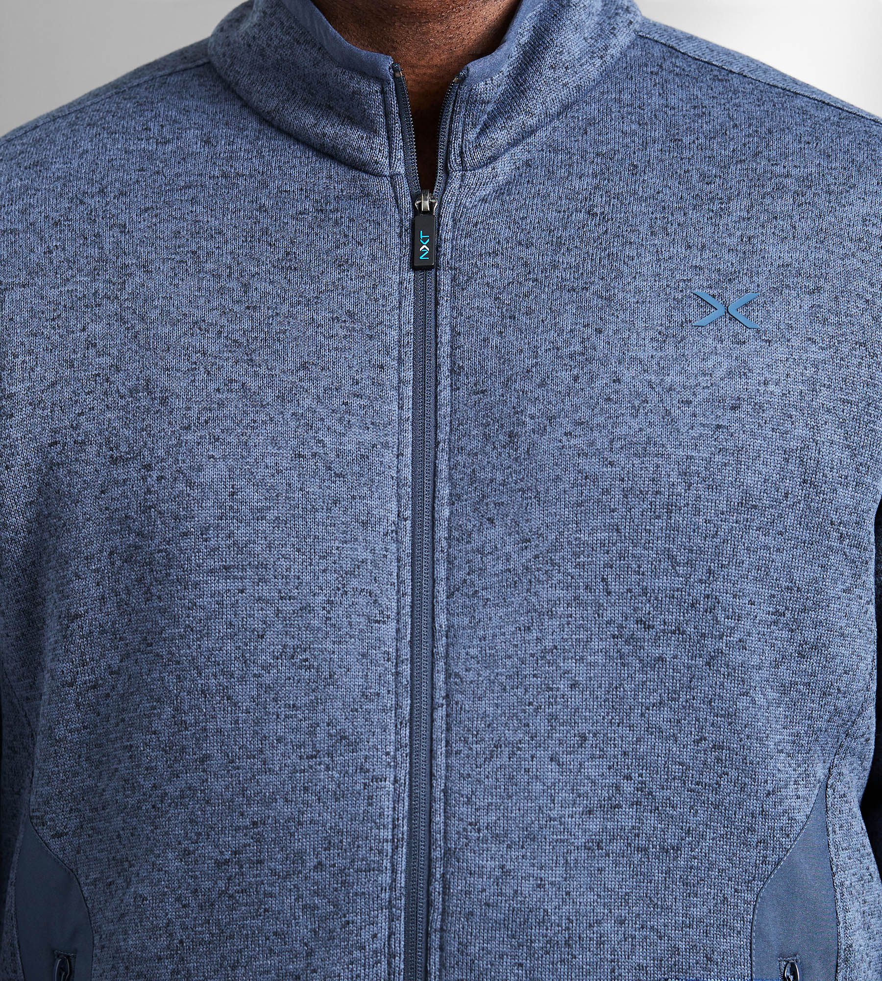 Full-Zip Sweater Knit sold by Mr. Big and Tall product image thumbnail 2