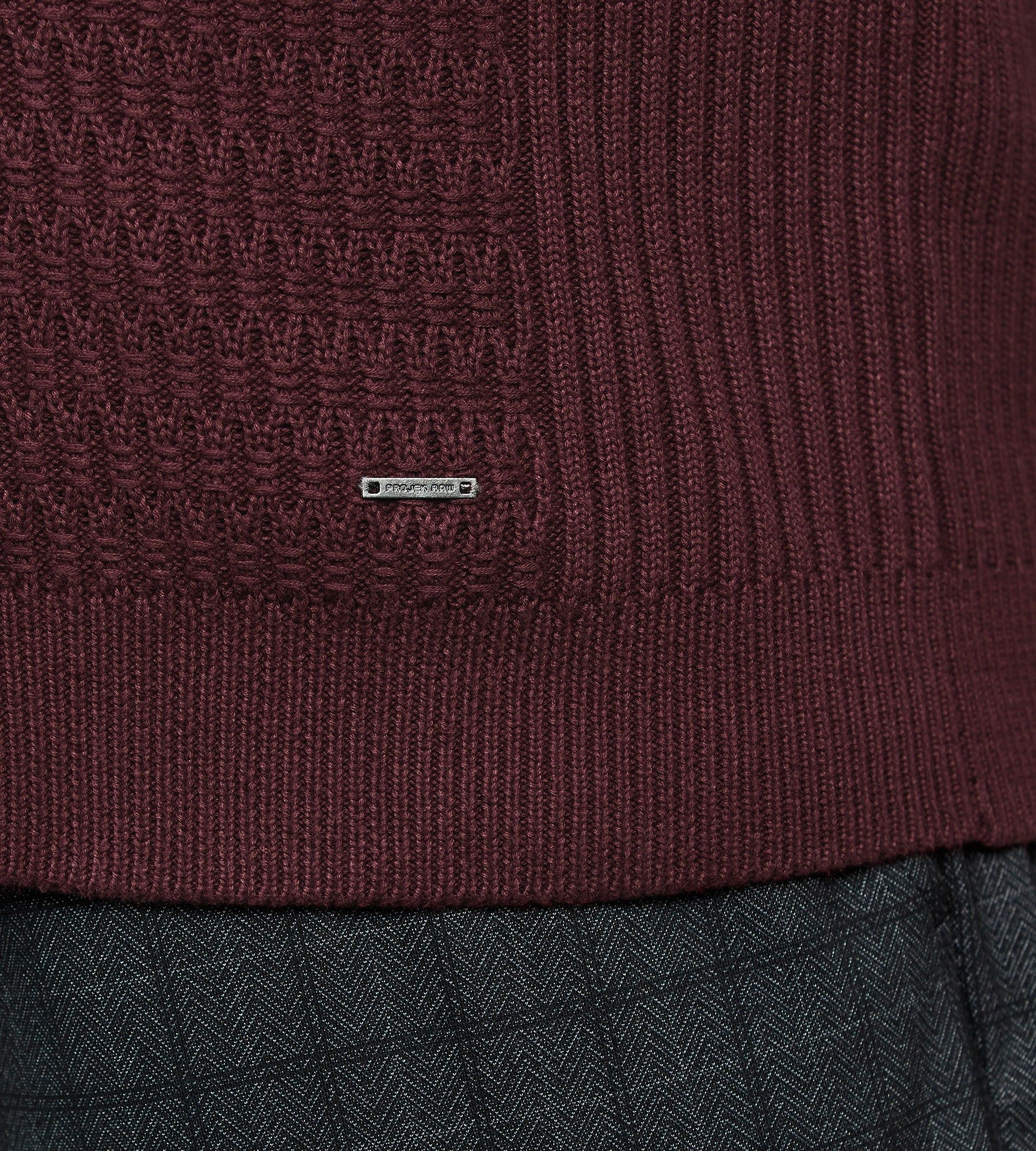 Quarter-Zip Jacquard Sweater sold by Mr. Big and Tall product image thumbnail 5