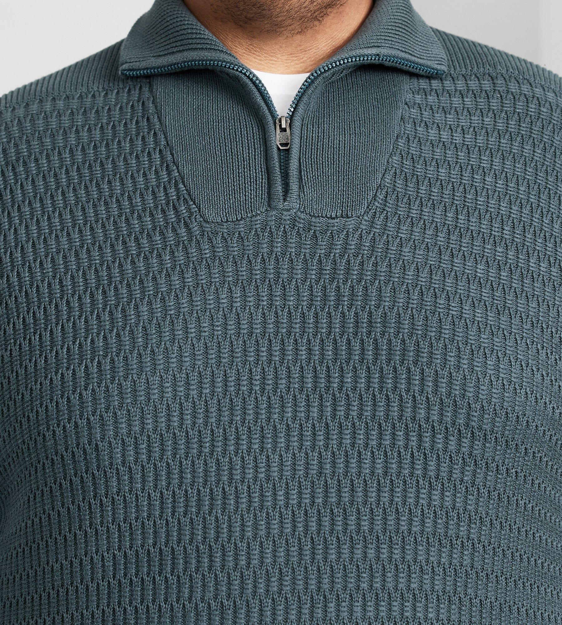Quarter-Zip Jacquard Sweater sold by Mr. Big and Tall product image thumbnail 2