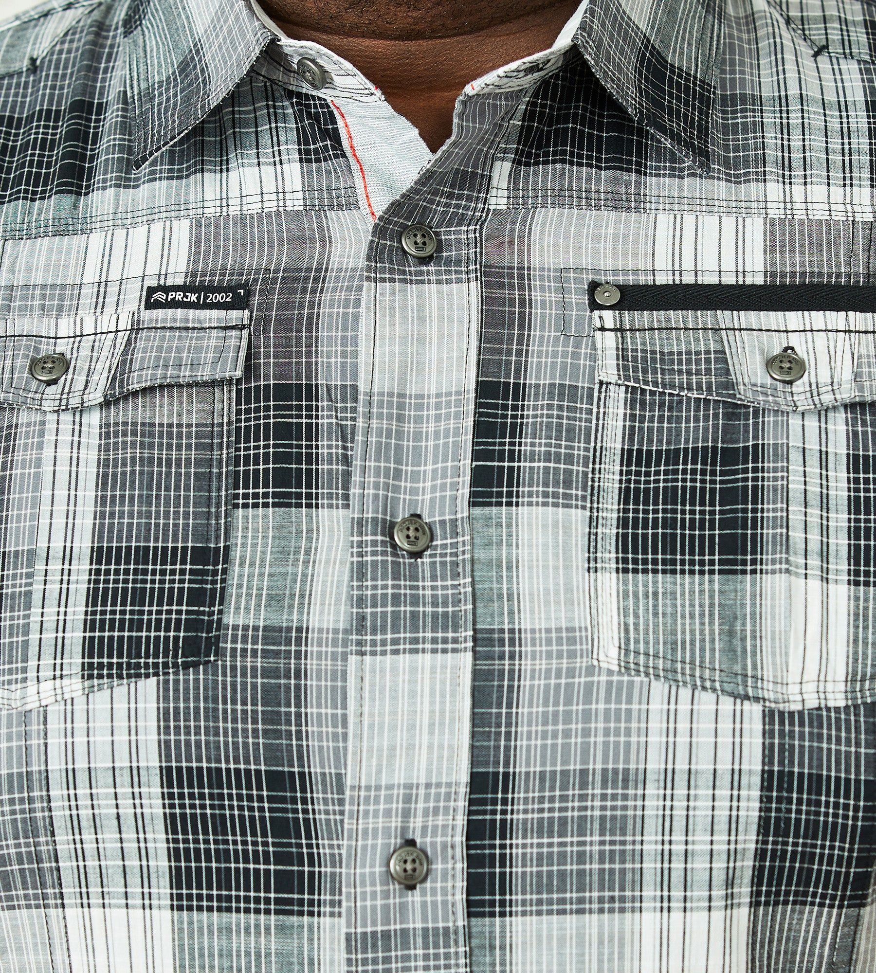 Plaid Short Sleeve Sport Shirt sold by Mr. Big and Tall product image thumbnail 10