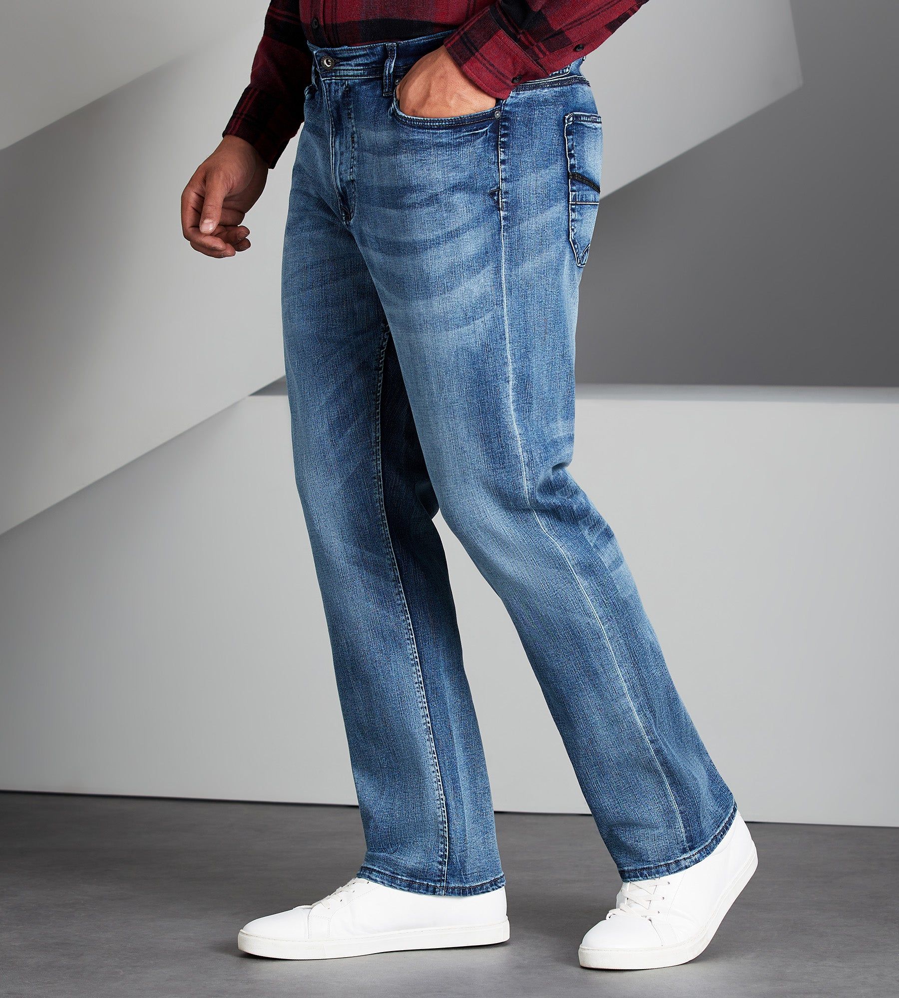 Straight Fit Jeans sold by Mr. Big and Tall