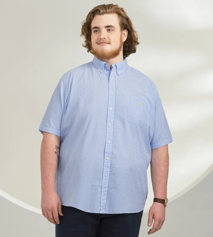 Seersucker Sport Shirt sold by Mr. Big and Tall
