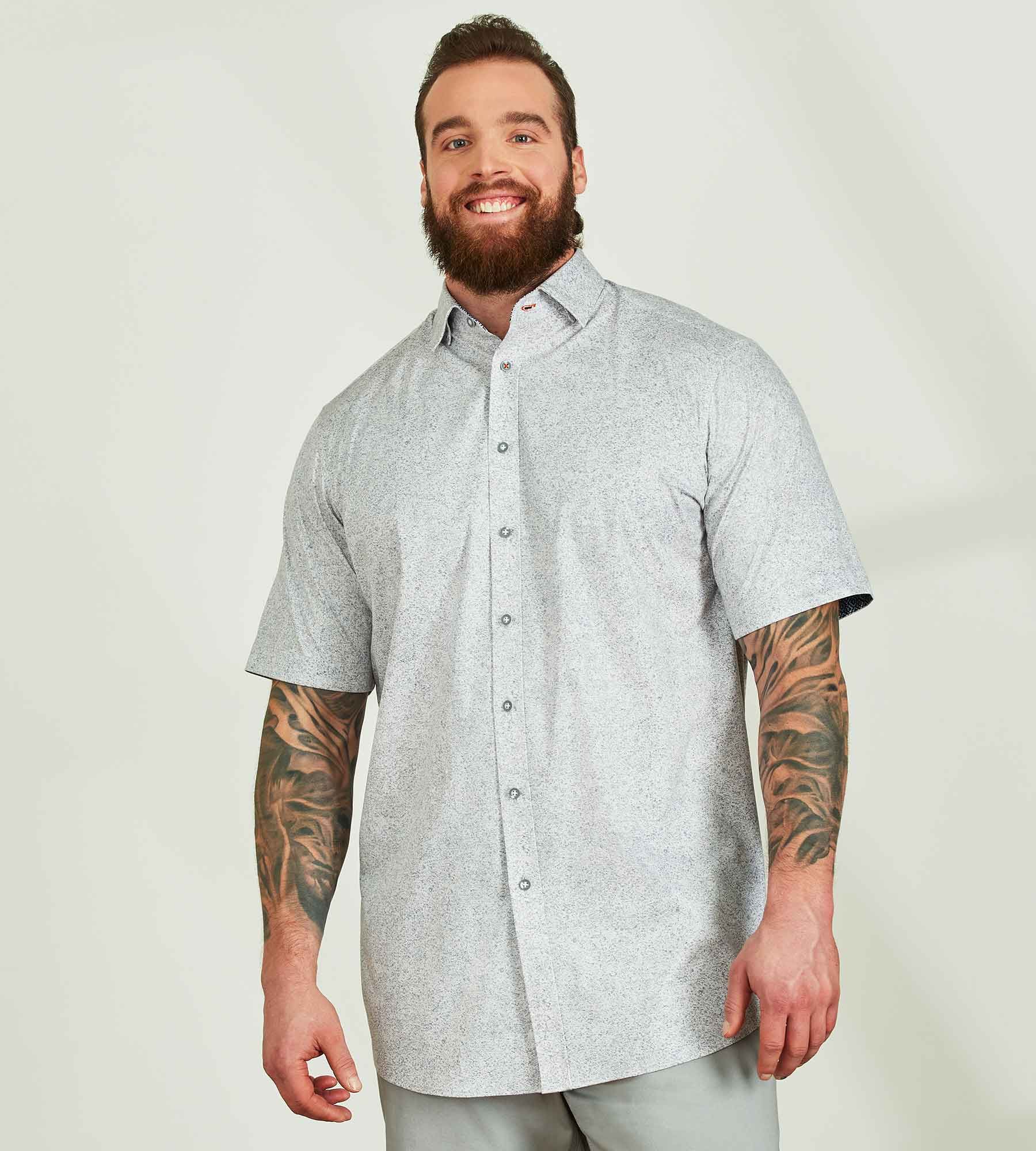 360° Stretch Tonal Short Sleeve Sport Shirt sold by Mr. Big and Tall