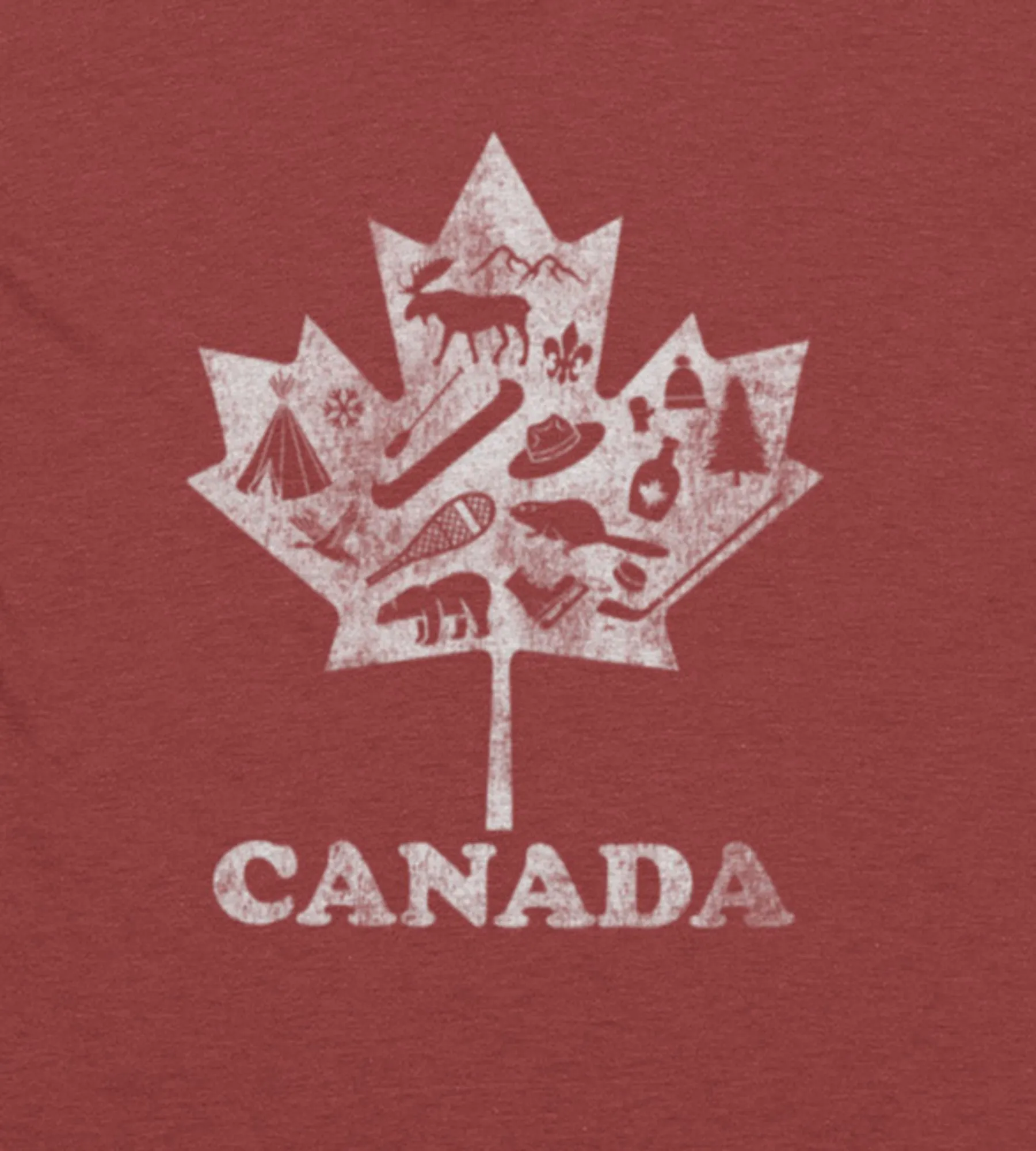 Canada Graphic Tee sold by Mr. Big and Tall product image thumbnail 2
