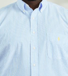 Seersucker Short Sleeve Sport Shirt sold by Mr. Big and Tall