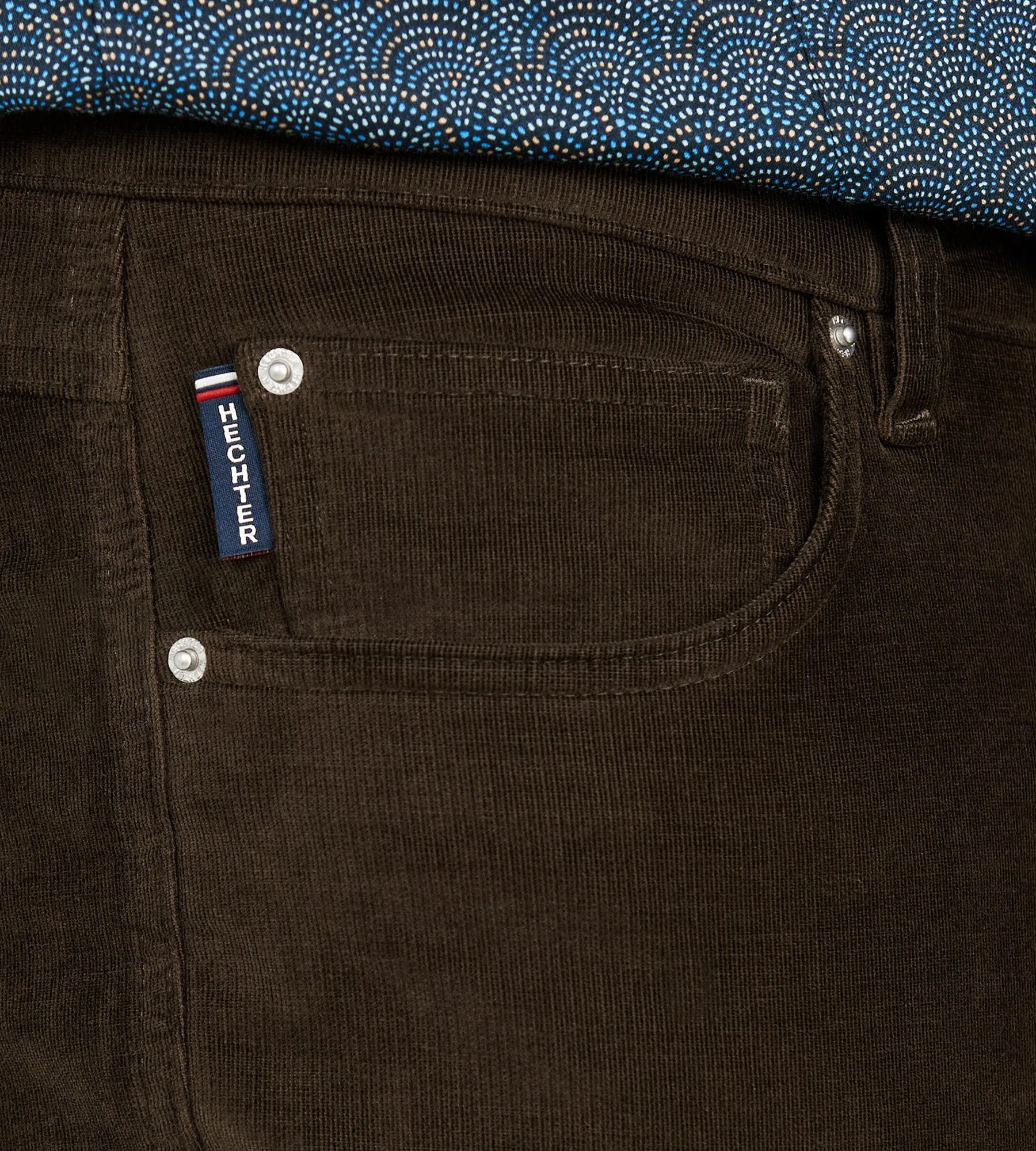 Five Pocket 360° Stretch Corduroy Pants sold by Mr. Big and Tall product image thumbnail 5