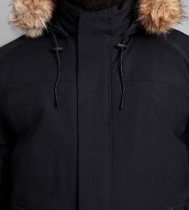 Hooded Puffer Bomber sold by Mr. Big and Tall