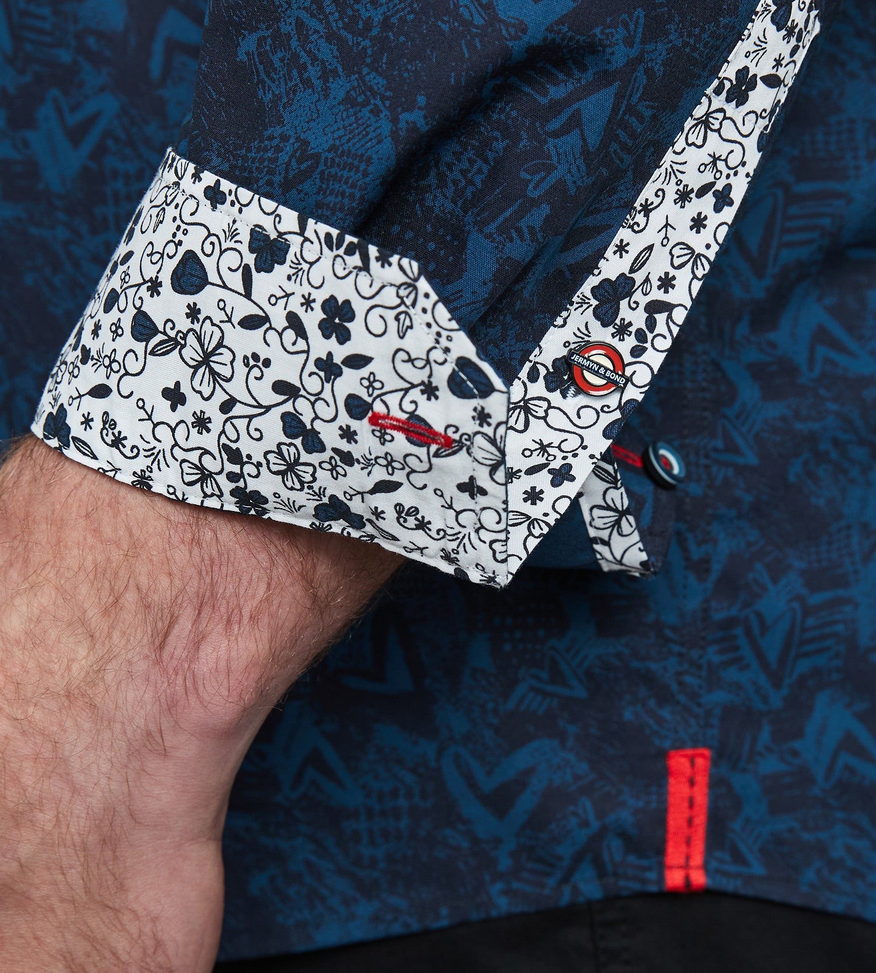 Non-Iron Double Collar Long Sleeve Sport Shirt sold by Mr. Big and Tall product image thumbnail 4